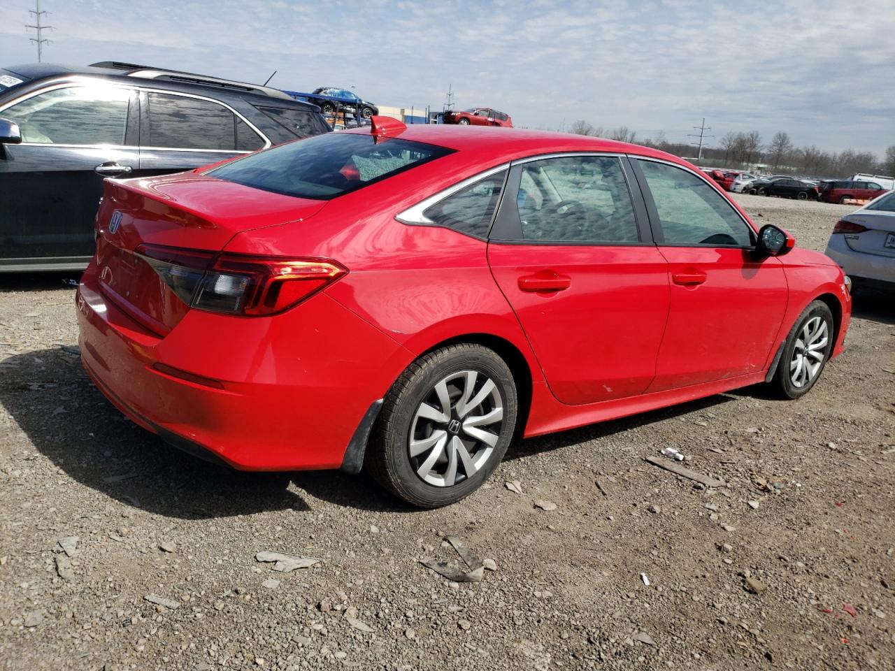 2022 HONDA CIVIC LX VIN:2HGFE2F22NH522598