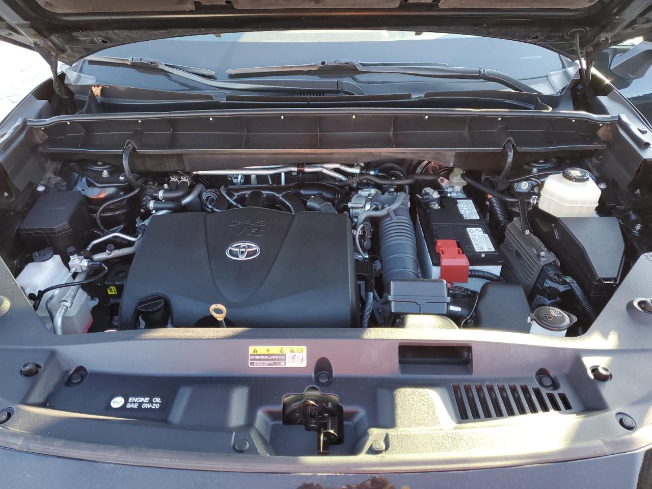 2022 TOYOTA HIGHLANDER L VIN:5TDCZRAH9NS124929