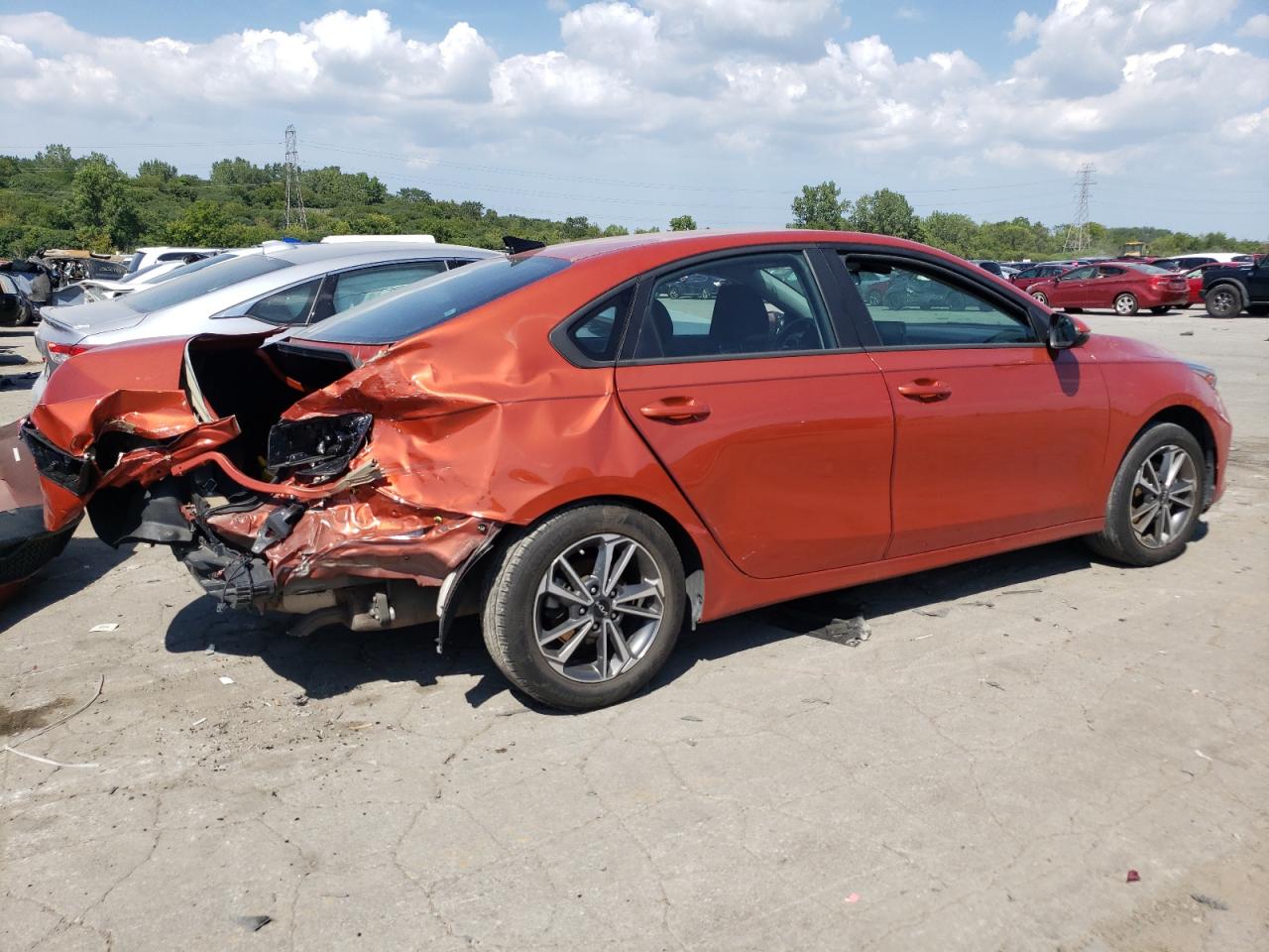 2022 KIA FORTE FE VIN:3KPF24AD8NE471809