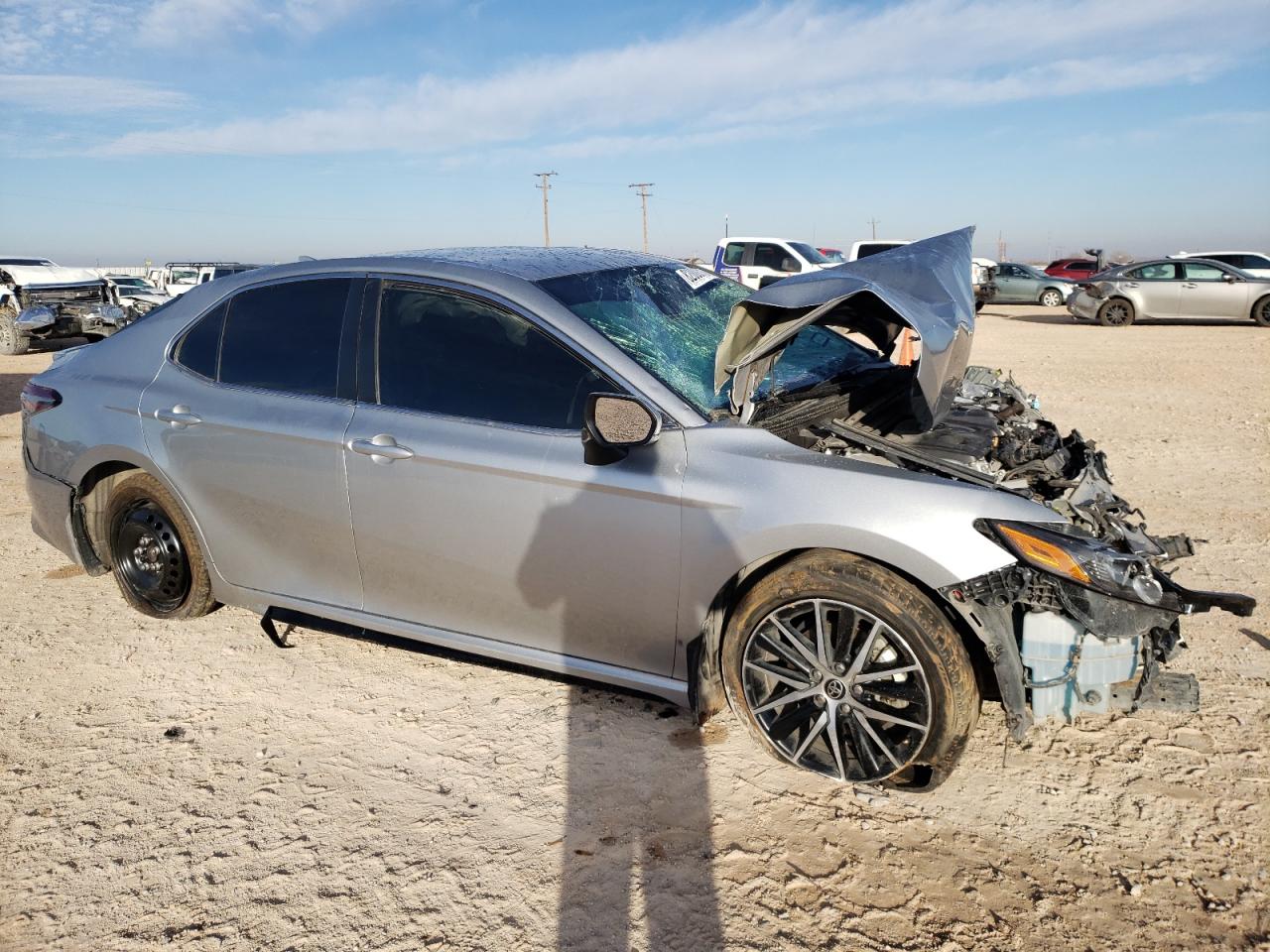 2023 TOYOTA CAMRY SE NIGHT SHADE VIN:4T1G11AKXPU729672