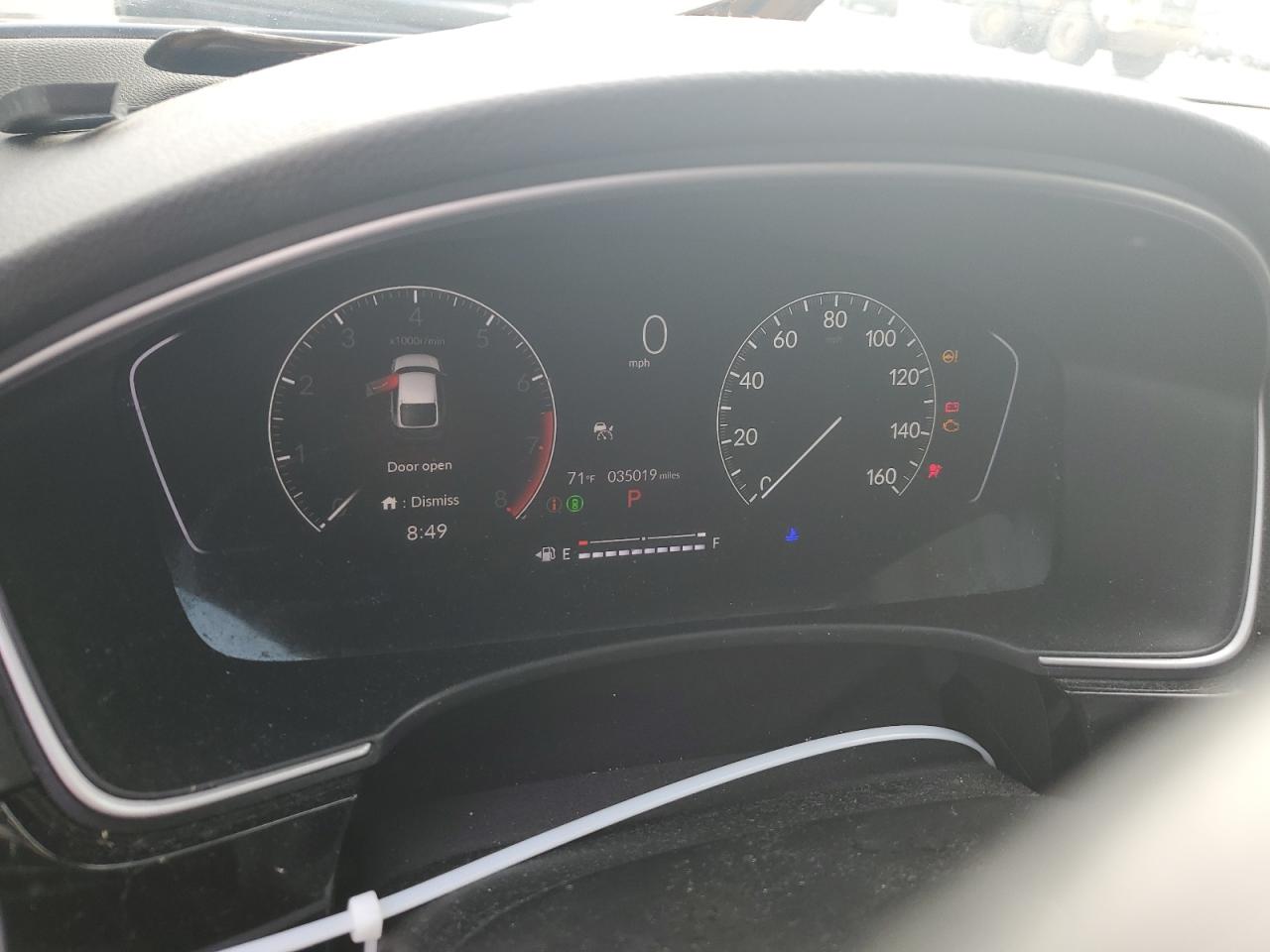 2022 HONDA CIVIC EXL VIN:19XFL1H79NE016317
