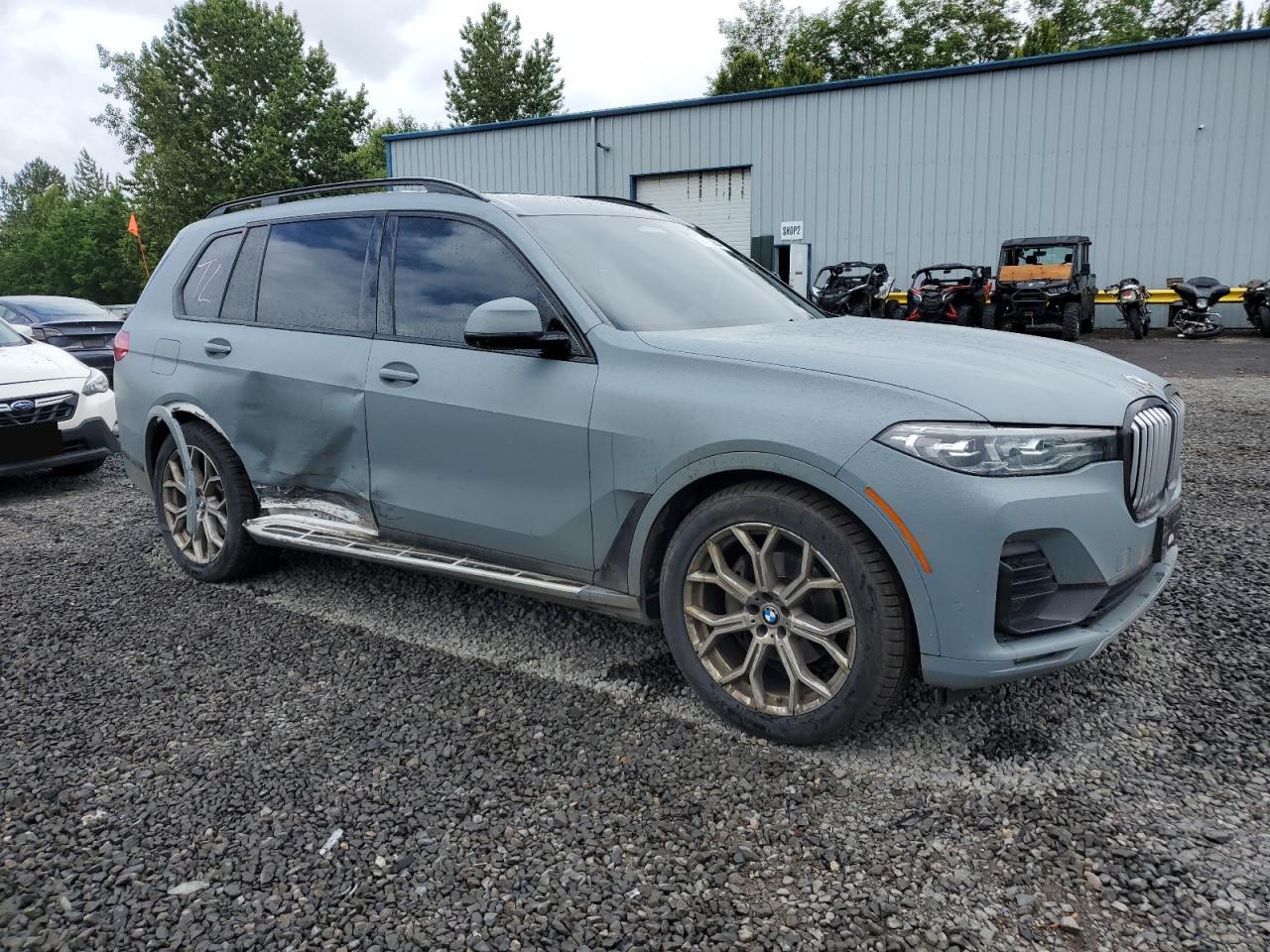 2022 BMW X7 XDRIVE40I VIN:5UXCW2C09N9J66019