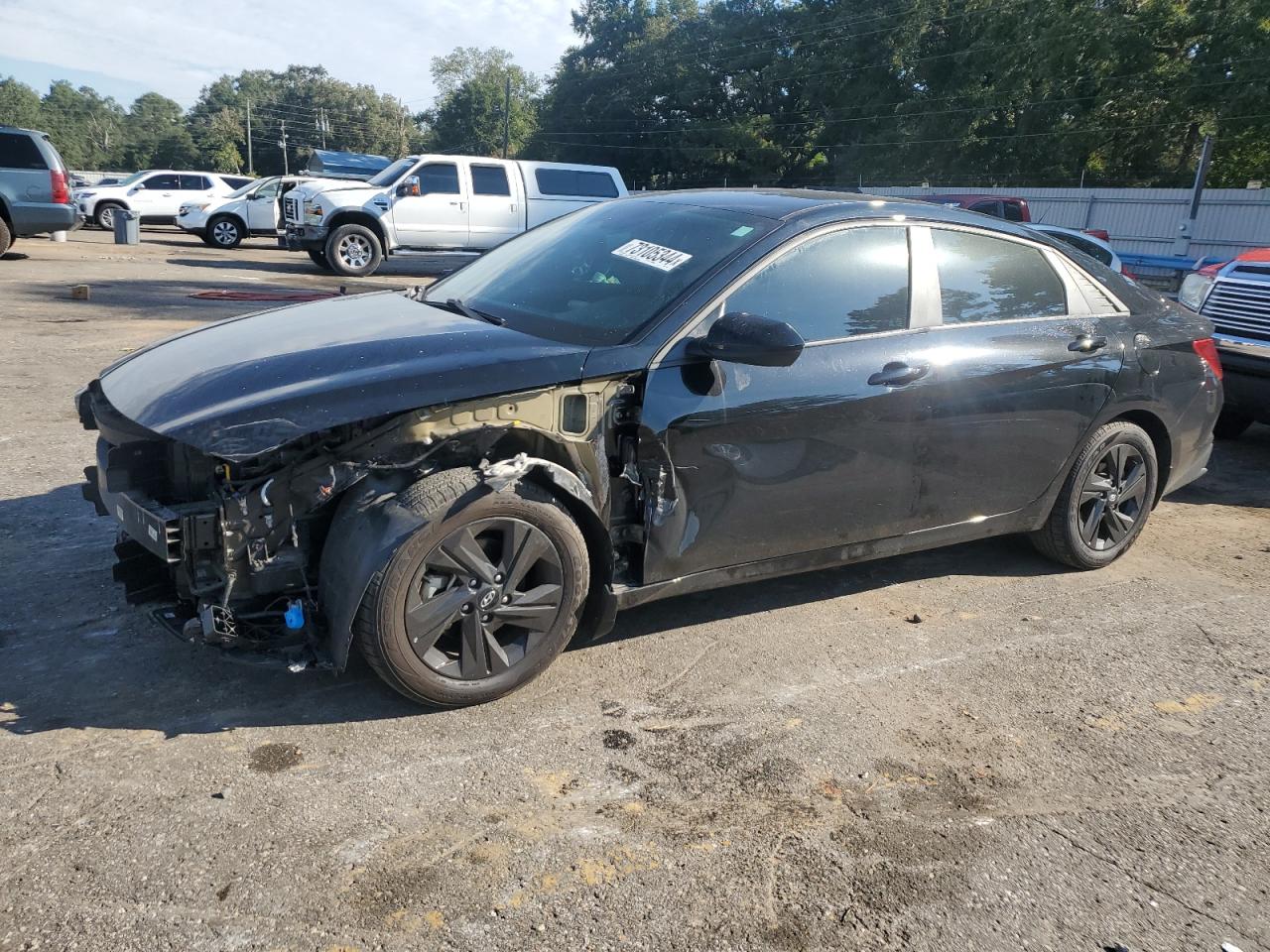 2022 HYUNDAI ELANTRA SEL VIN:KMHLM4AG1NU217377