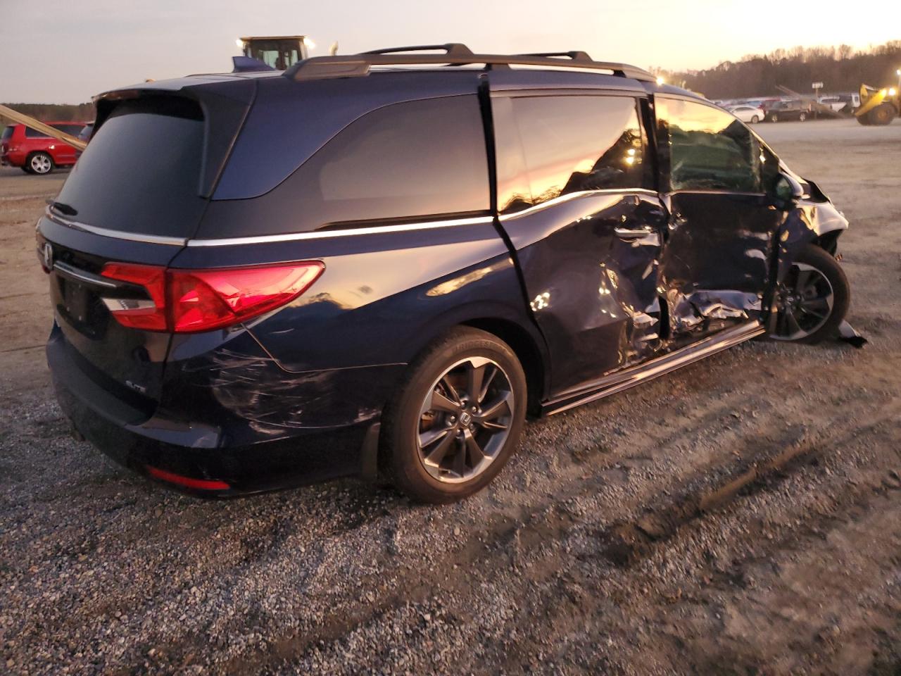 2022 HONDA ODYSSEY ELITE VIN:5FNRL6H99NB011964