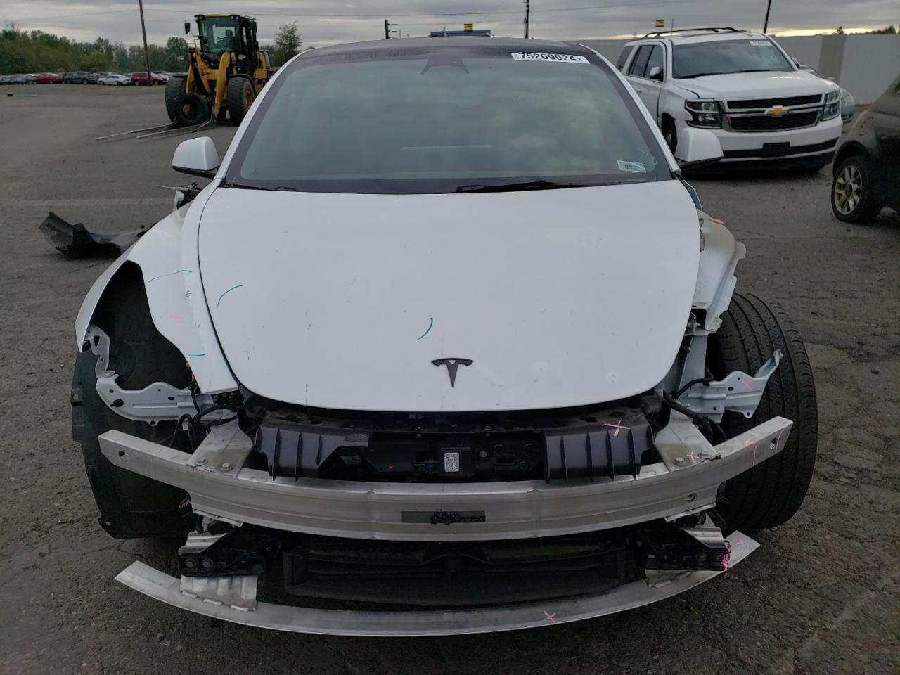 2023 TESLA MODEL 3  VIN:5YJ3E1EB7PF391187