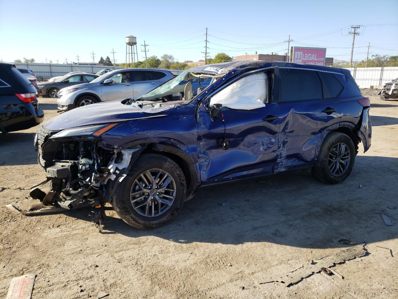 2022 NISSAN ROGUE S VIN:5N1BT3AB2NC708740
