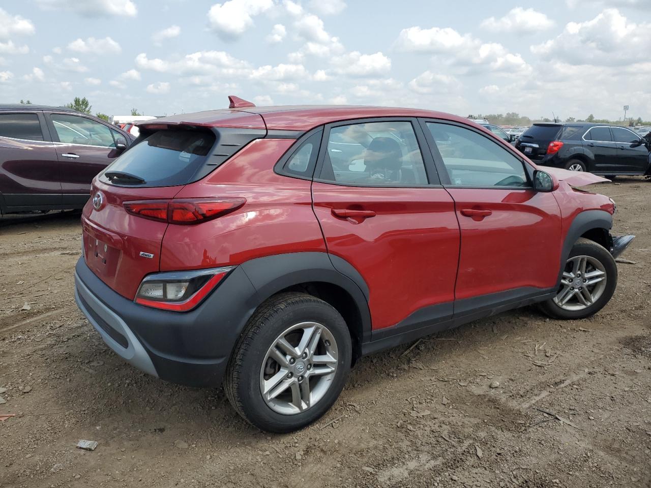 2022 HYUNDAI KONA SEL VIN:KM8K2CAB0NU857547