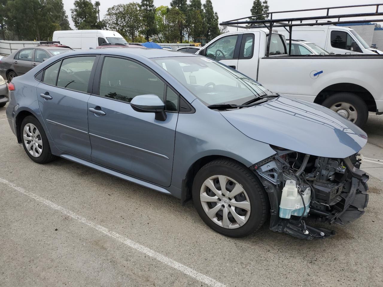 2022 TOYOTA COROLLA LE VIN:JTDEPMAE1N3012537