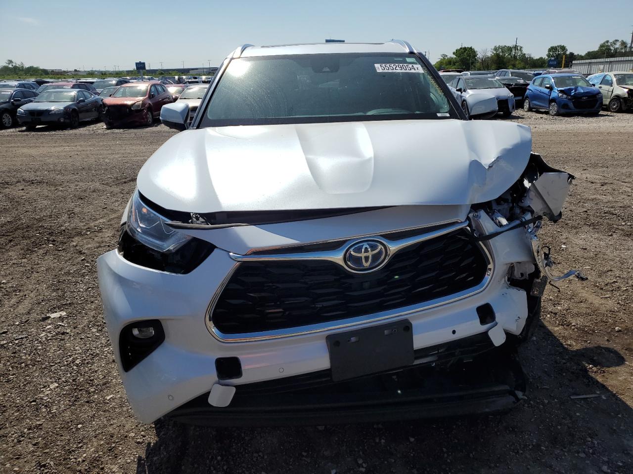 2022 TOYOTA HIGHLANDER HYBRID LIMITED VIN:5TDXBRCHXNS540541