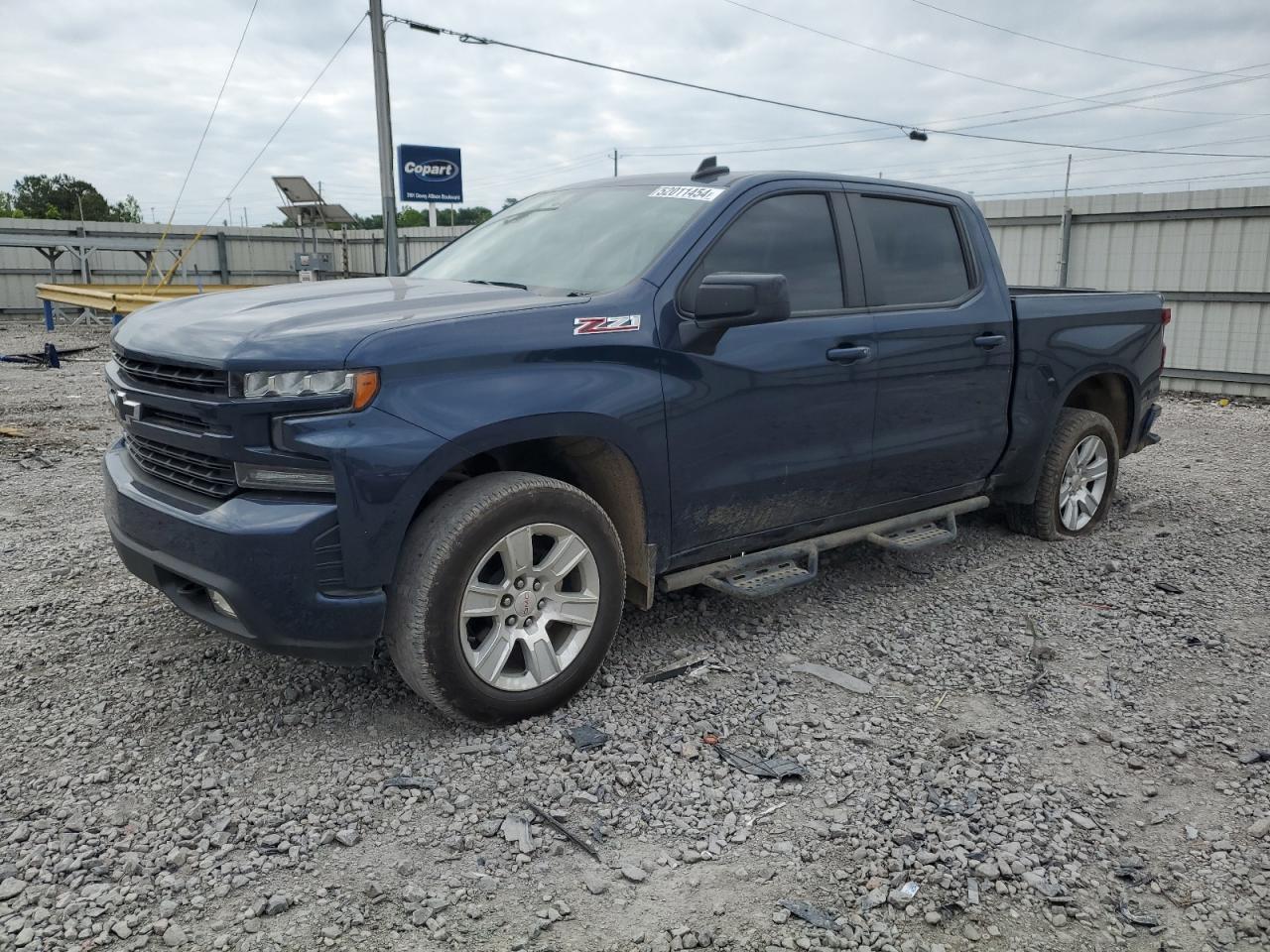 2022 CHEVROLET SILVERADO LTD K1500 RST VIN:1GCUYEED0NZ105658