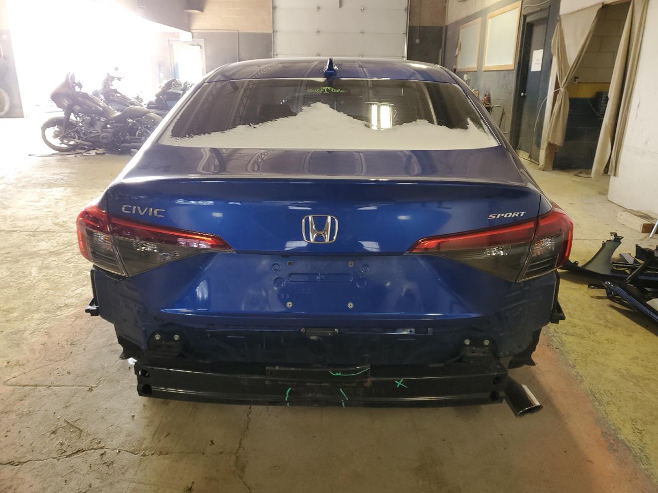2022 HONDA CIVIC SPORT VIN:2HGFE2F59NH598393