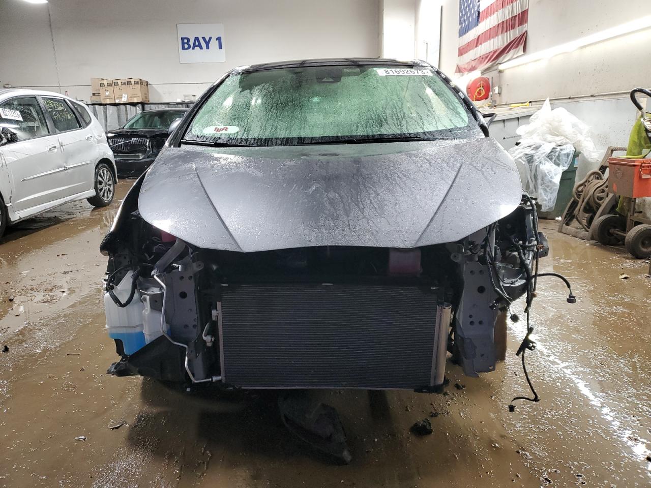 2022 TOYOTA PRIUS NIGHT SHADE VIN:JTDKAMFU9N3176655