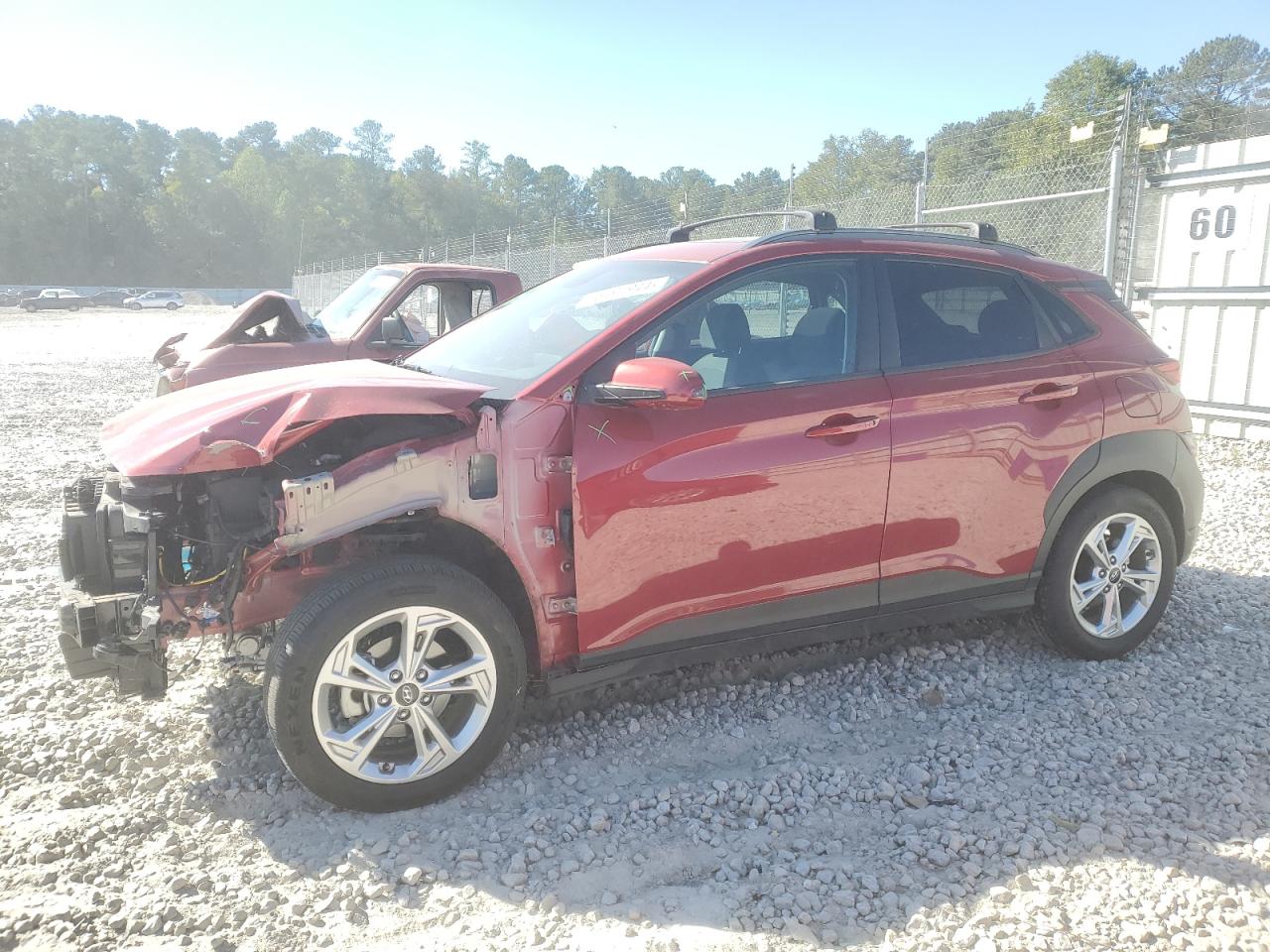 2022 HYUNDAI KONA SEL VIN:KM8K32ABXNU769595