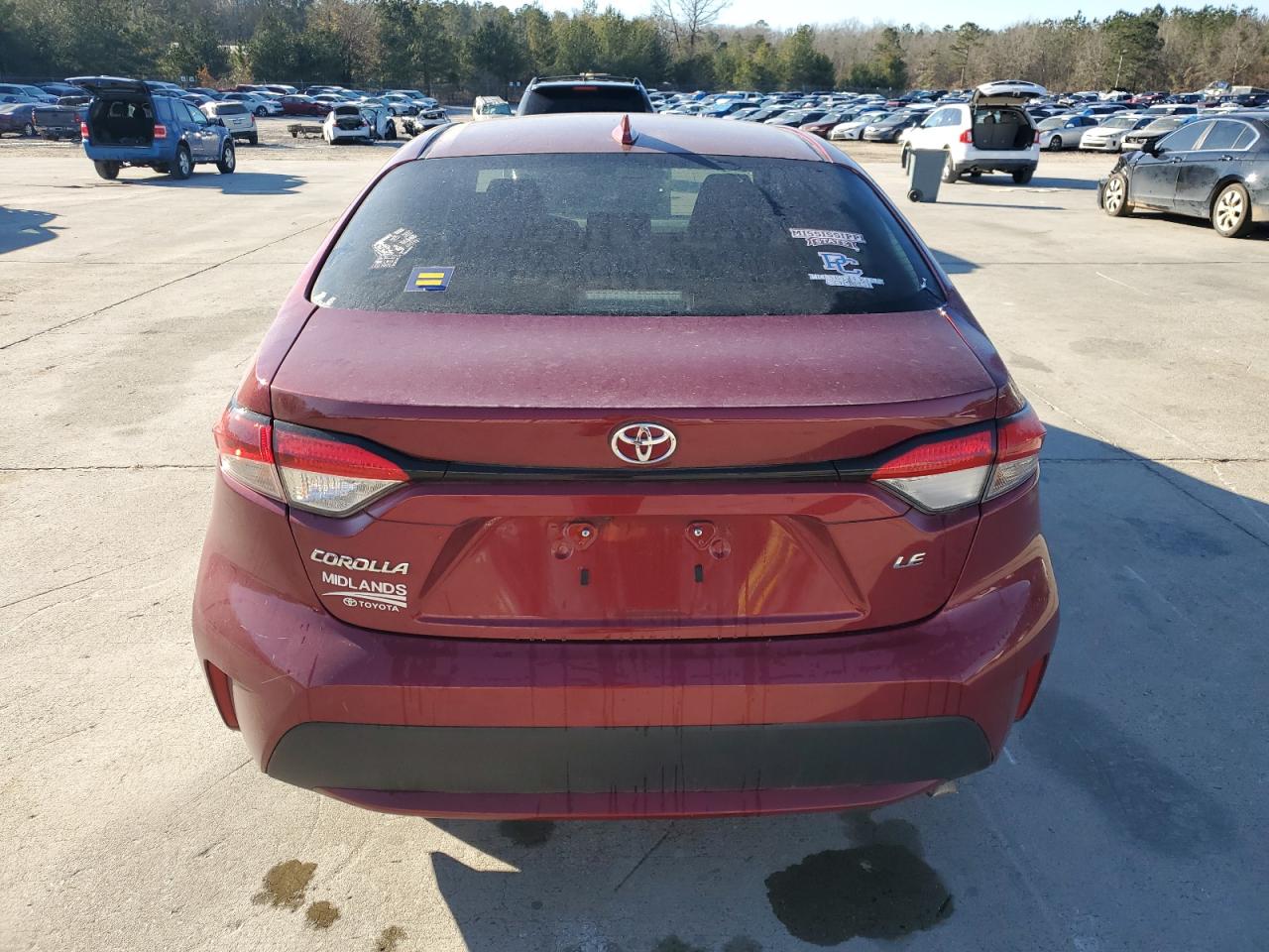 2022 TOYOTA COROLLA LE VIN:5YFEPMAE7NP378963