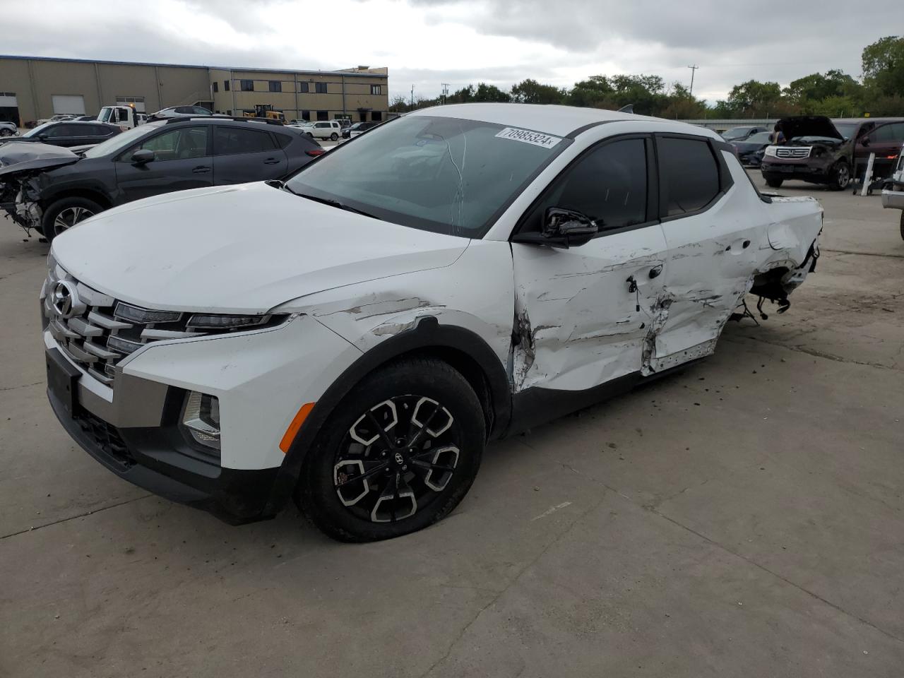 2022 HYUNDAI SANTA CRUZ SEL VIN:5NTJB4AE4NH008856