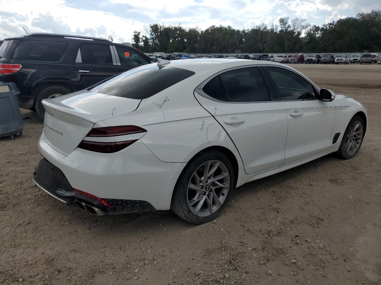 2022 GENESIS G70 BASE VIN:KMTG34TA5NU086926
