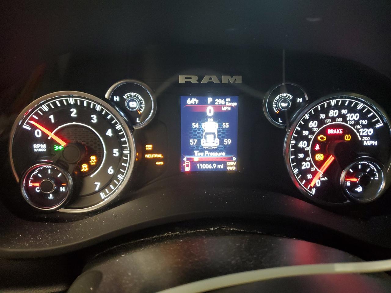 2024 RAM 2500 BIG HORN VIN:3C6UR5DJ5RG323774