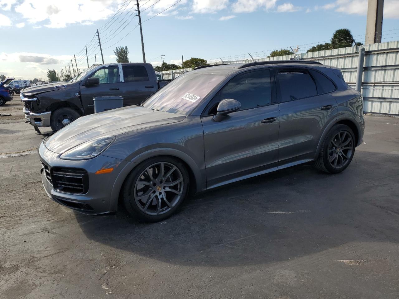 2023 PORSCHE CAYENNE TURBO VIN:WP1AF2AY2PDA20481