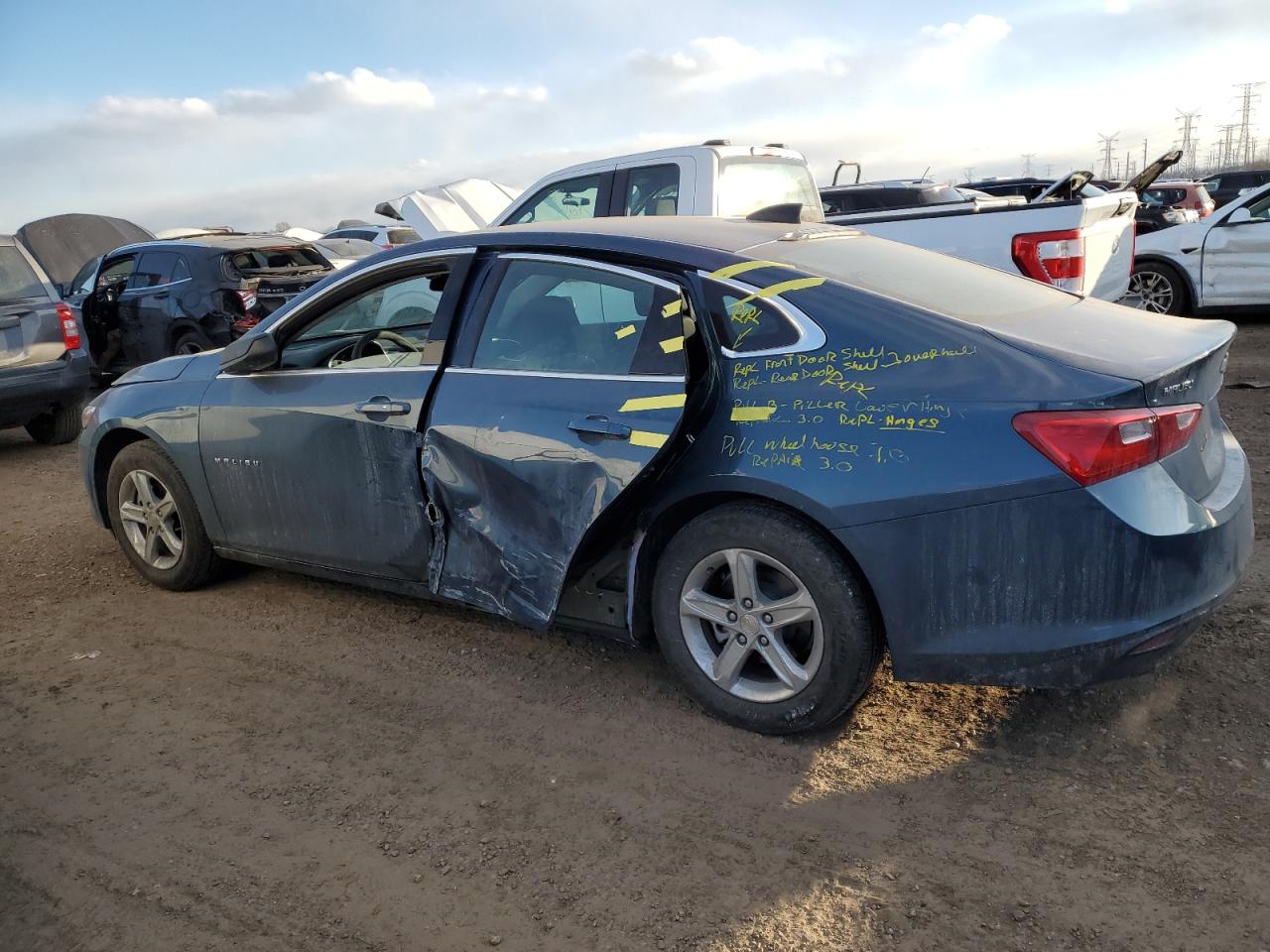 2024 CHEVROLET MALIBU LS VIN:1G1ZC5ST0RF125313