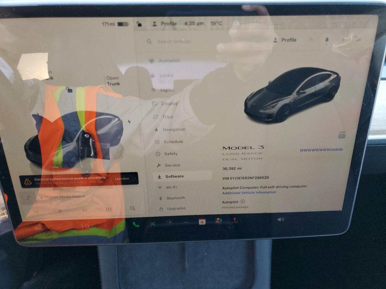 2022 TESLA MODEL 3  VIN:5YJ3E1EB2NF296520