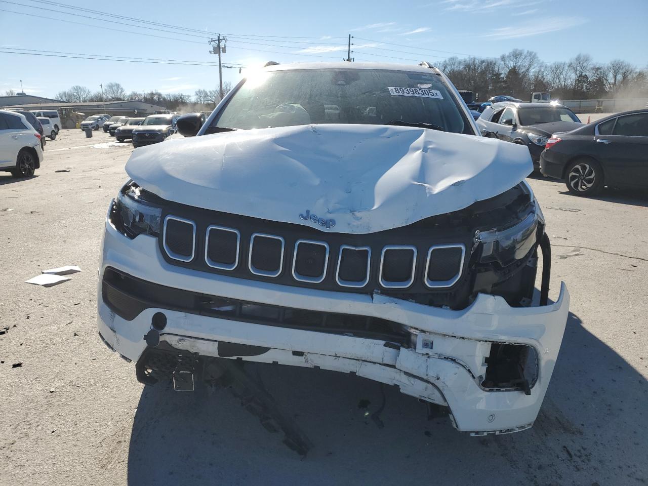 2022 JEEP COMPASS LATITUDE LUX VIN:3C4NJDFB4NT117495