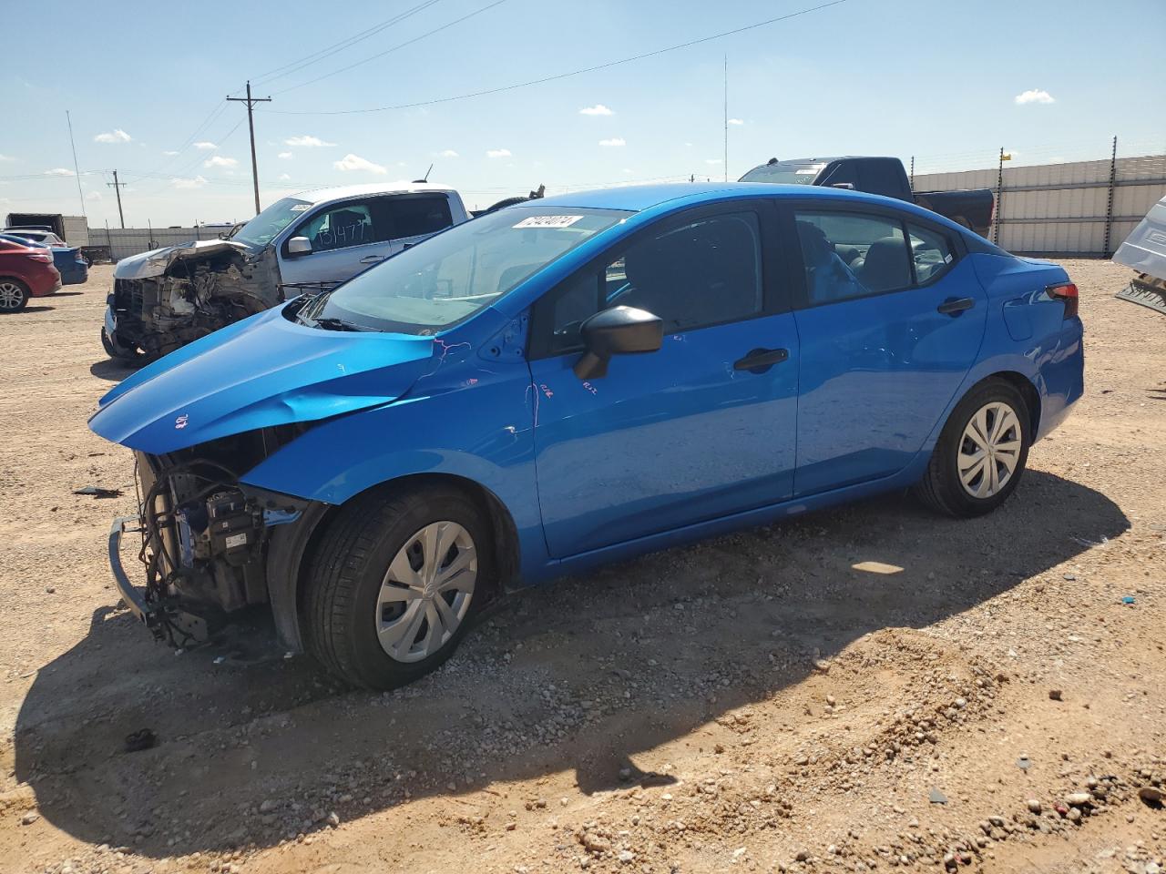 2022 NISSAN VERSA S VIN:3N1CN8DV0NL832860