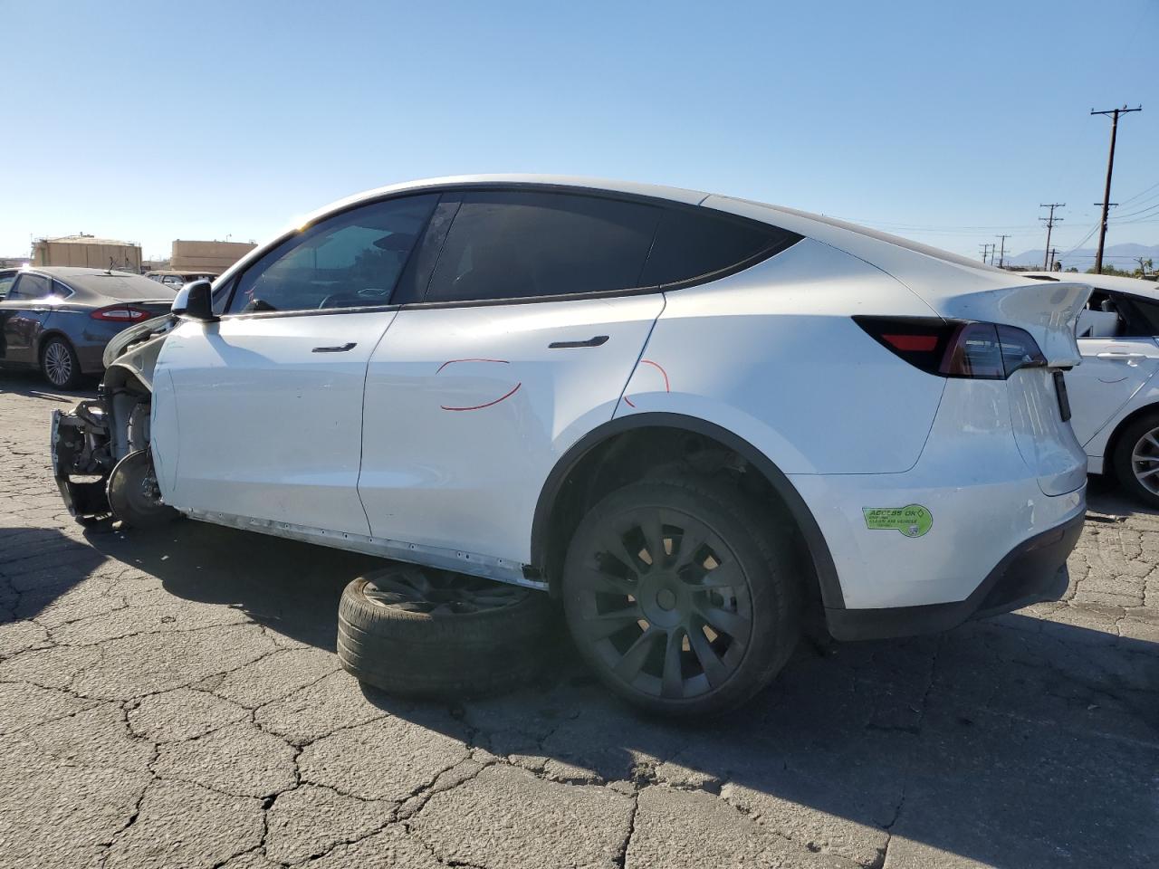 2023 TESLA MODEL Y  VIN:7SAYGDEE2PF790118