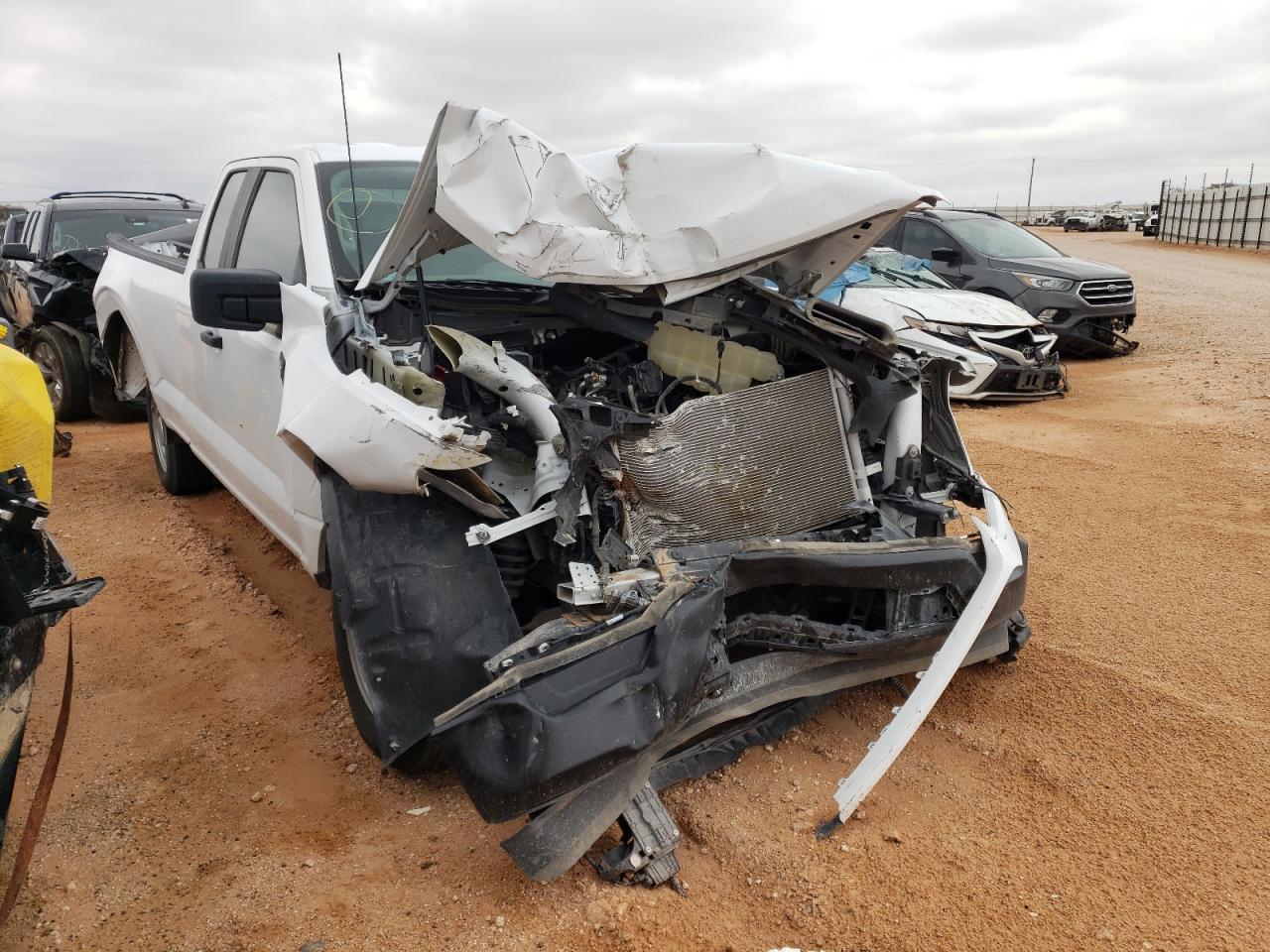 2022 FORD F150 SUPER CAB VIN:1FTEX1CB3NKE61371