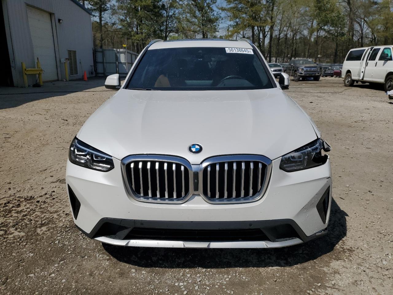 2022 BMW X3 SDRIVE30I VIN:5UX43DP02N9J36640