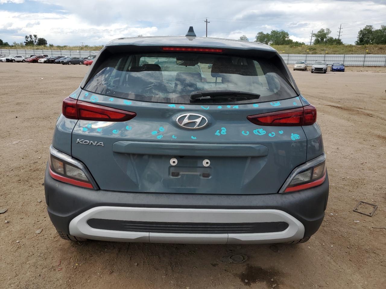 2022 HYUNDAI KONA SEL VIN:KM8K22AB8NU848802