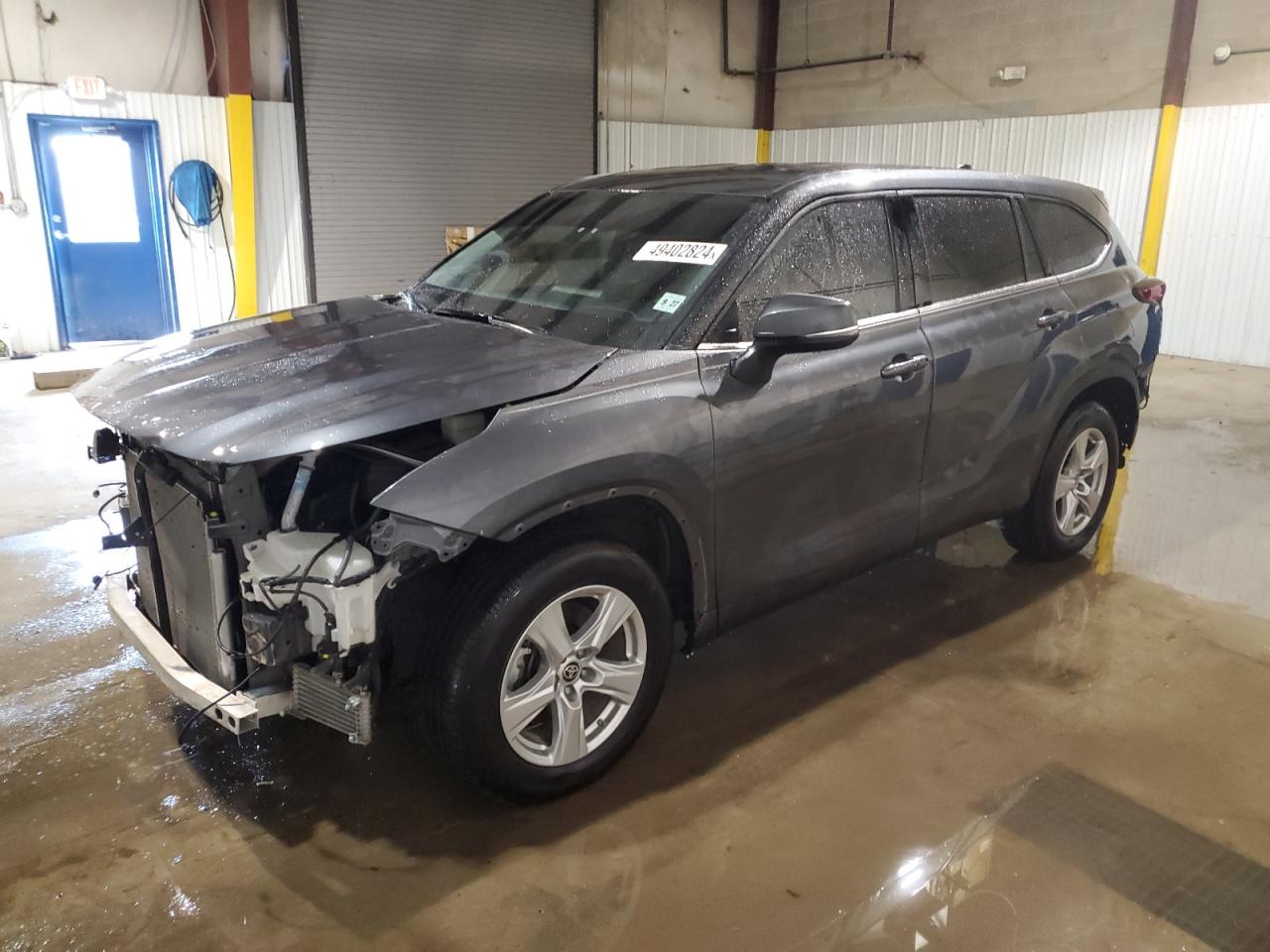 2022 TOYOTA HIGHLANDER L VIN:5TDCZRBH7NS588218