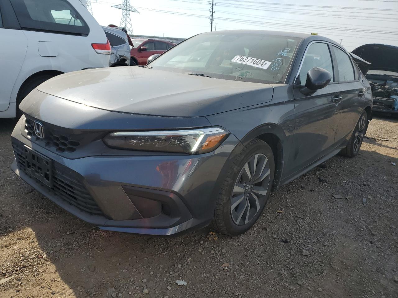 2024 HONDA CIVIC EXL VIN:19XFL1H7XRE001072