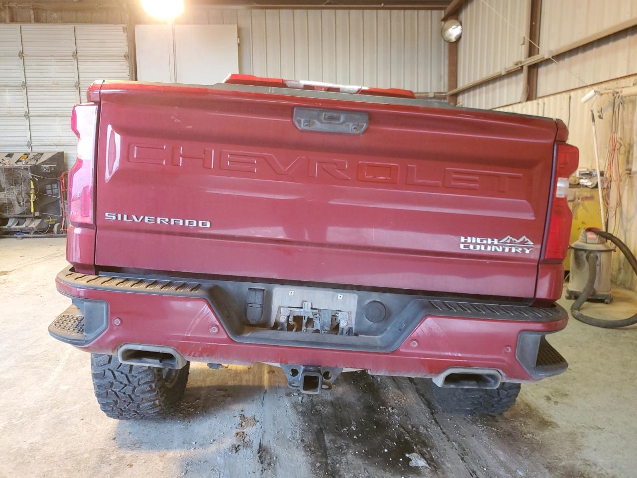 2022 CHEVROLET SILVERADO K1500 HIGH COUNTRY VIN:3GCUDJEL1NG523898