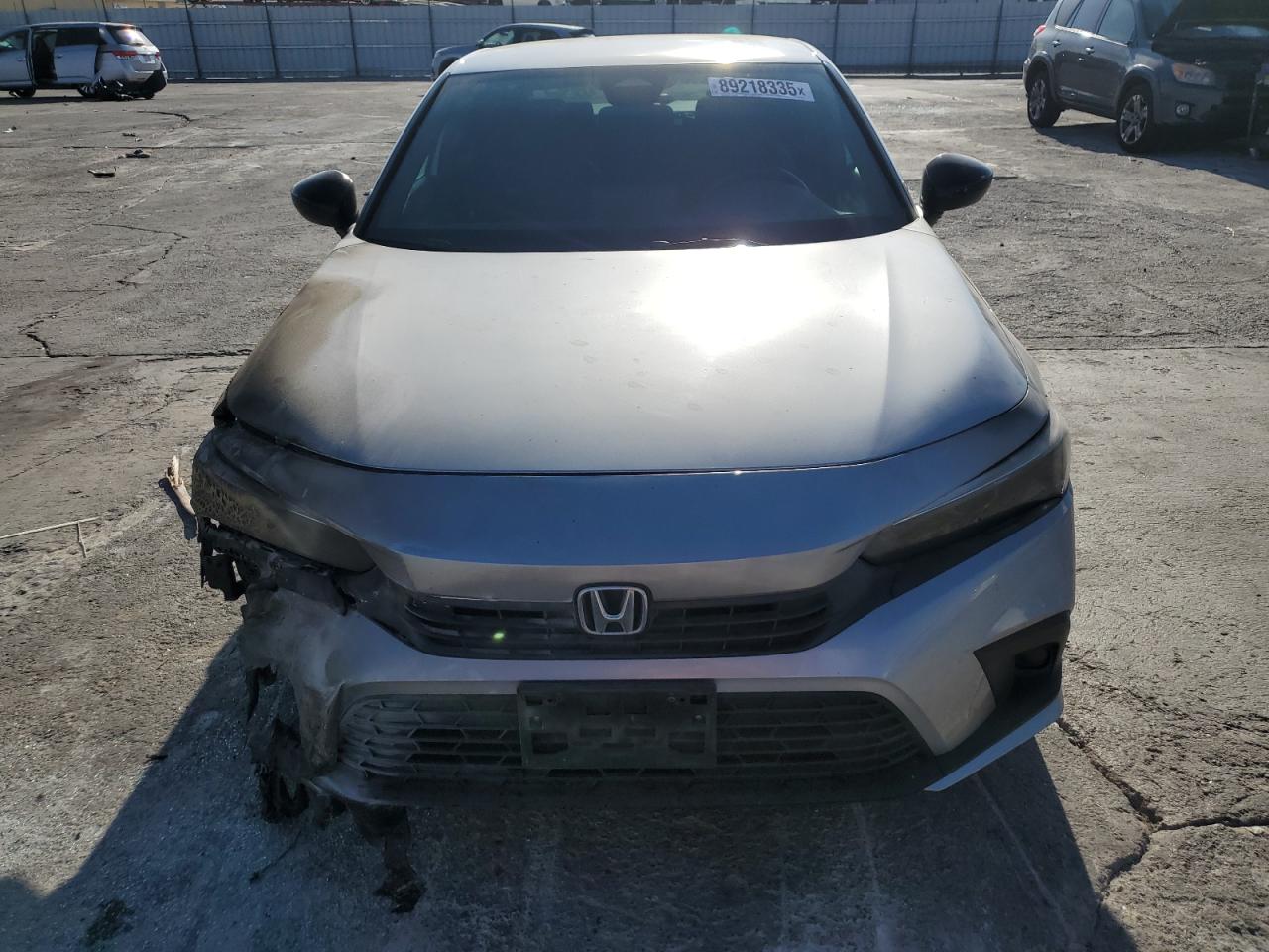 2022 HONDA CIVIC SPORT VIN:2HGFE2F57NH502440