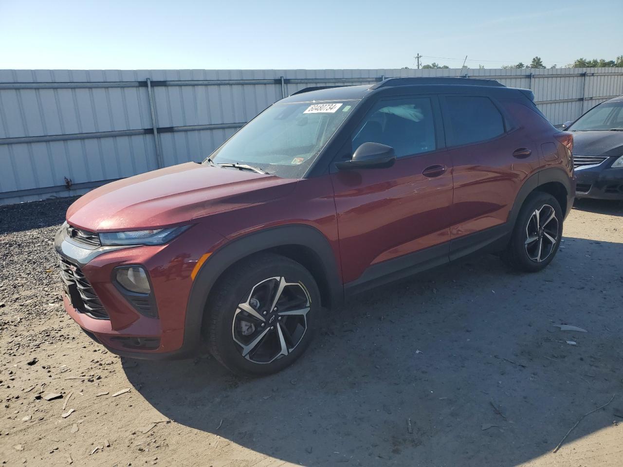 2022 CHEVROLET TRAILBLAZER RS VIN:KL79MTSL3NB121652