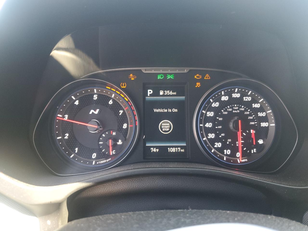 2022 HYUNDAI VELOSTER N  VIN:KMHT36AH1NU014609