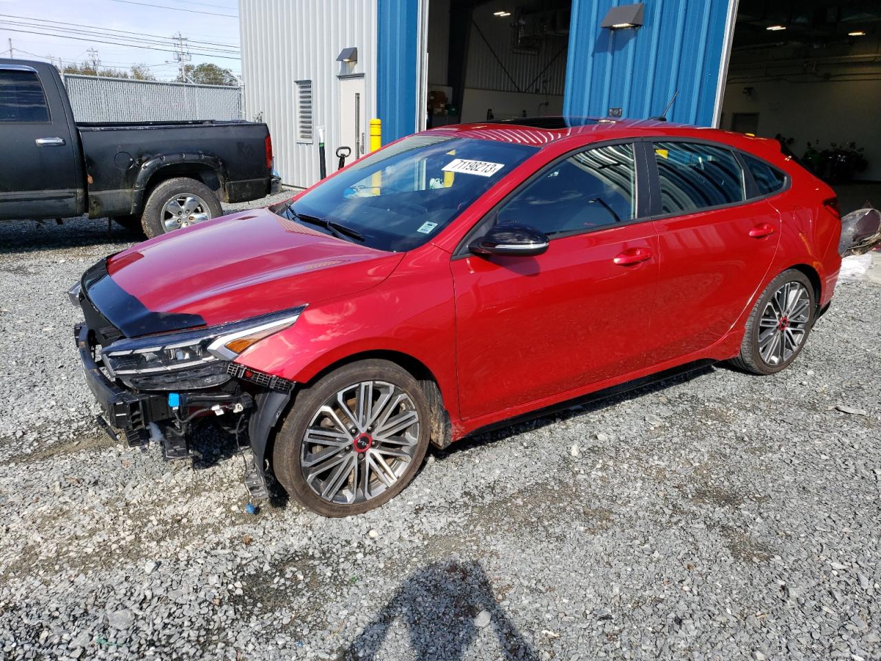 2023 KIA FORTE GT VIN:KNAF45A79P5152523