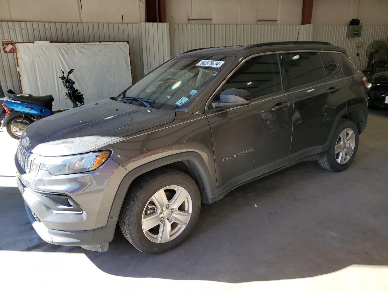 2022 JEEP COMPASS LATITUDE VIN:3C4NJCBB8NT218345