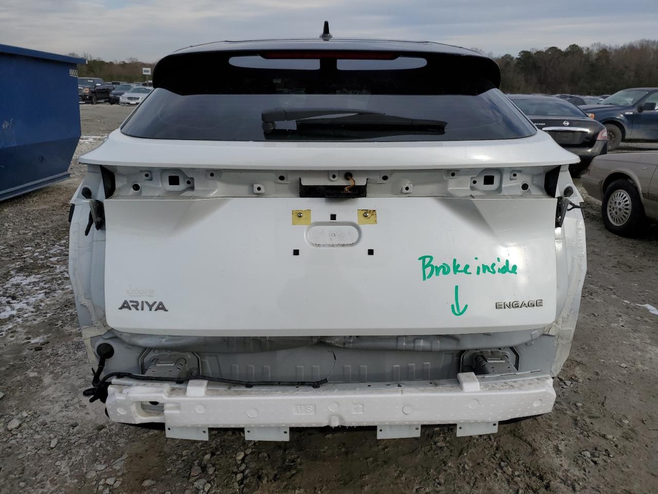 2023 NISSAN ARIYA ENGAGE VIN:JN1AF0BA6PM407500