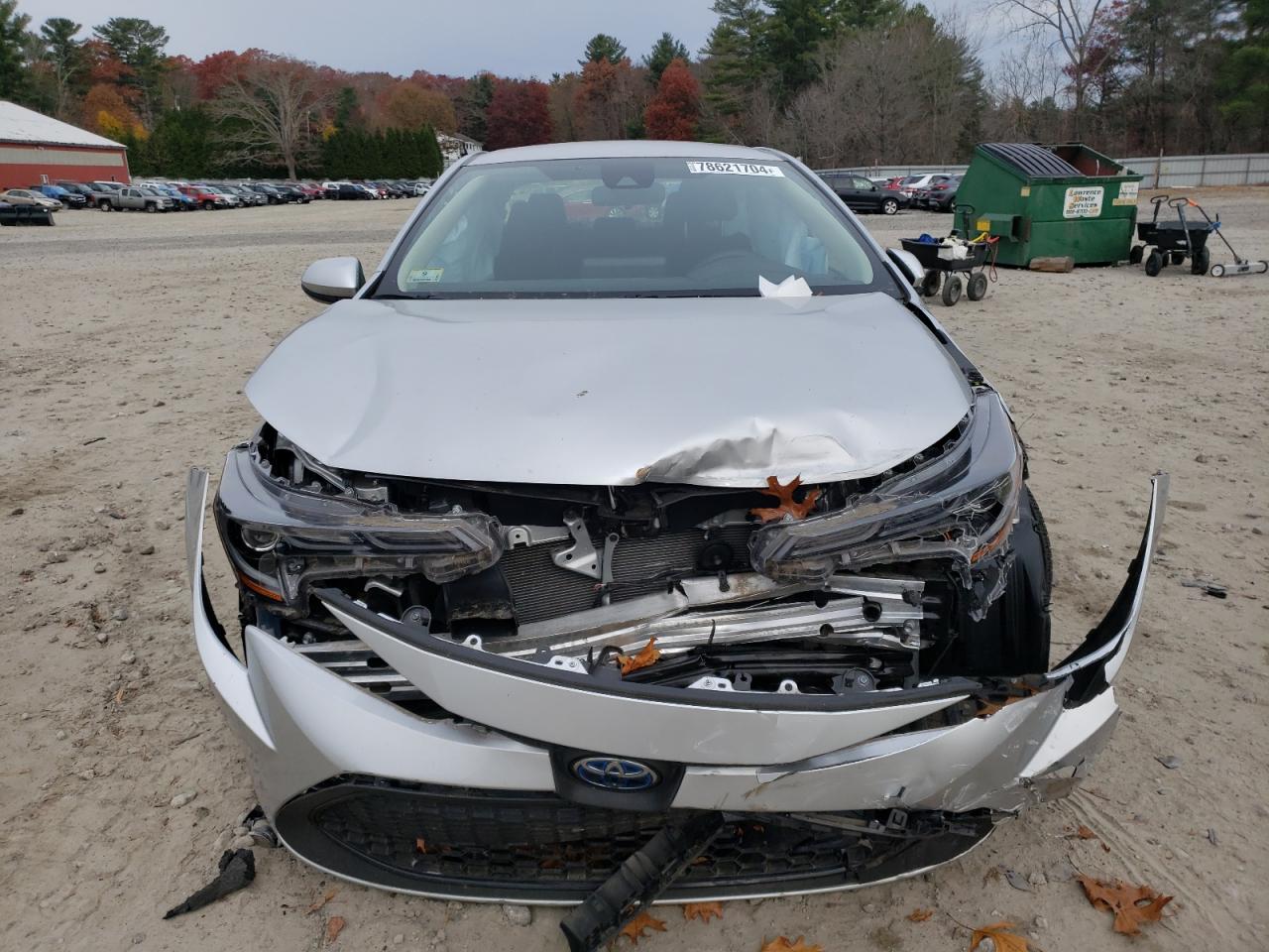 2022 TOYOTA COROLLA LE VIN:JTDEAMDE8N3012869