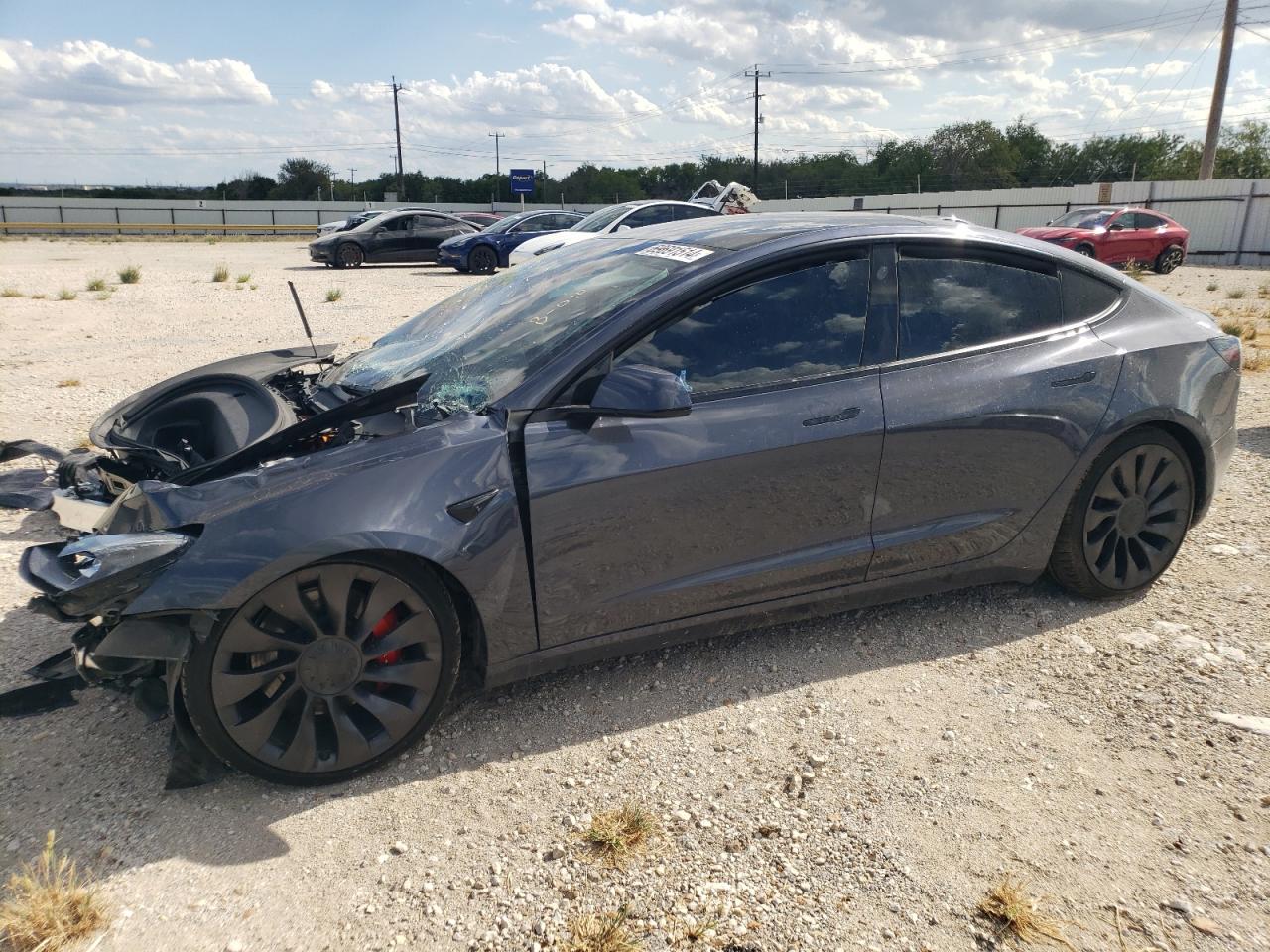 2022 TESLA MODEL 3  VIN:5YJ3E1EC3NF132315