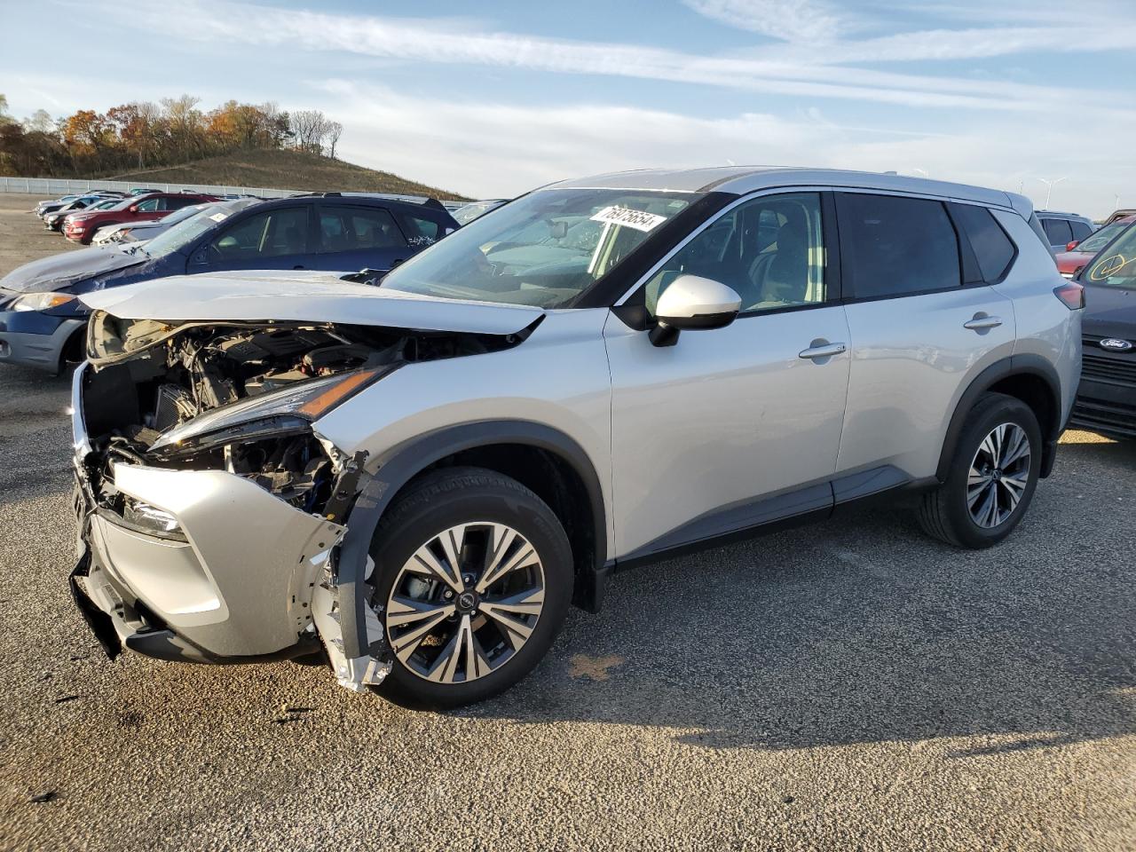 2022 NISSAN ROGUE SV VIN:5N1BT3BB3NC716599
