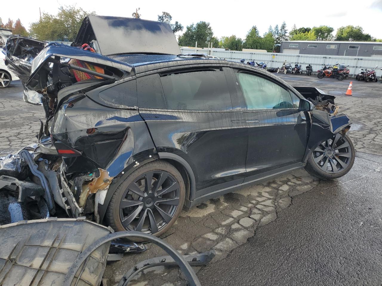 2022 TESLA MODEL X  VIN:7SAXCBE5XNF363276