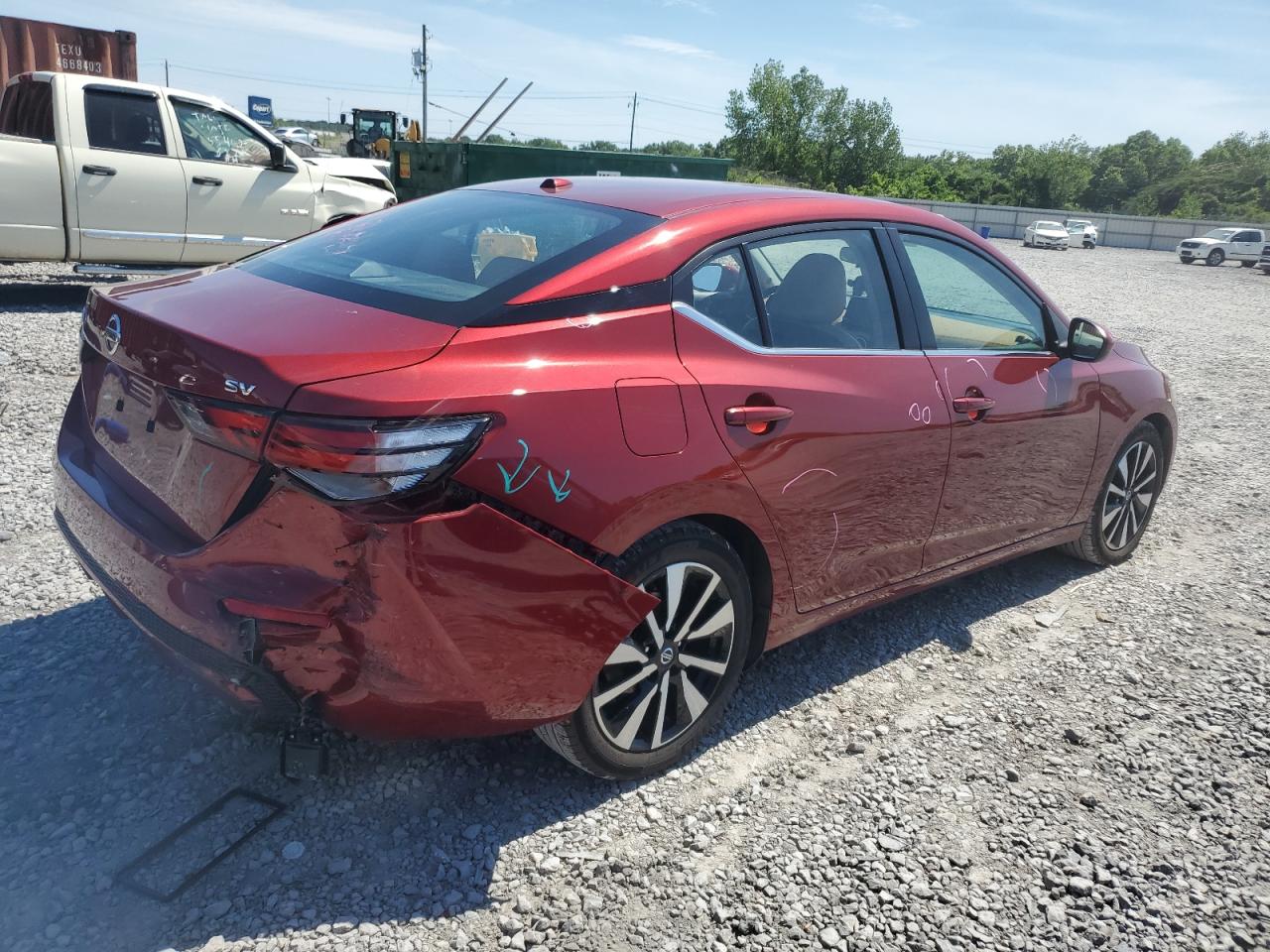 2023 NISSAN SENTRA SV VIN:3N1AB8CVXPY277469