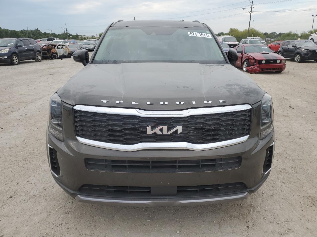 2022 KIA TELLURIDE S VIN:5XYP64HC4NG298458