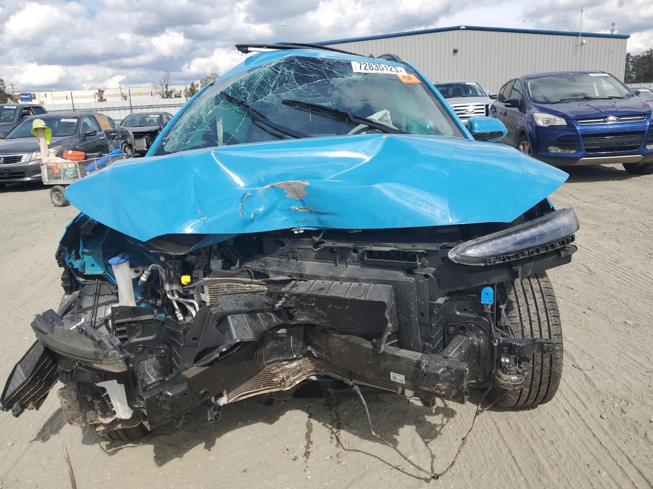 2022 HYUNDAI KONA SEL VIN:KM8K3CAB7NU781144