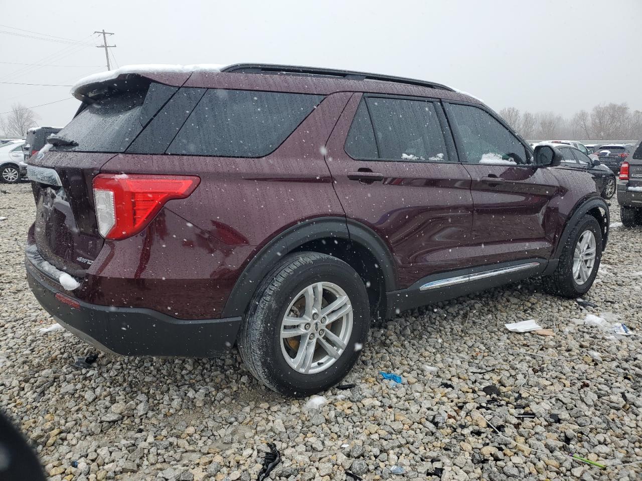 2022 FORD EXPLORER XLT VIN:1FMSK8DH2NGA91560