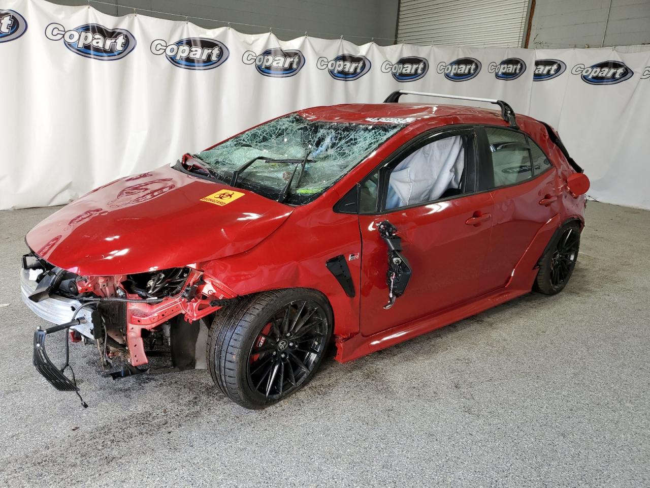 2023 TOYOTA GR COROLLA CORE VIN:JTNABAAE3PA002291