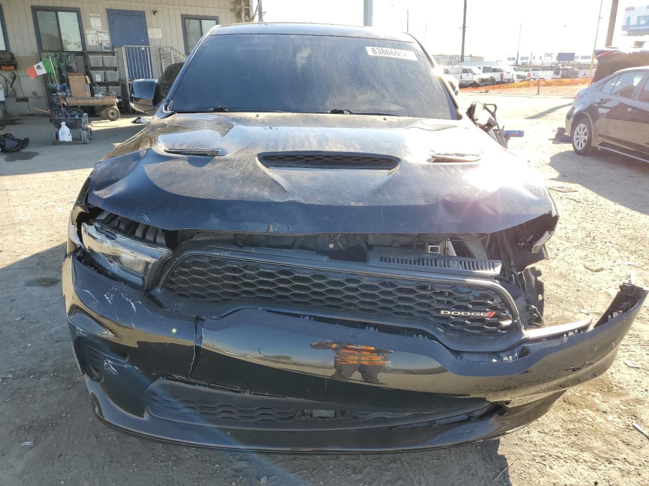 2022 DODGE DURANGO GT VIN:1C4RDHDG5NC198677