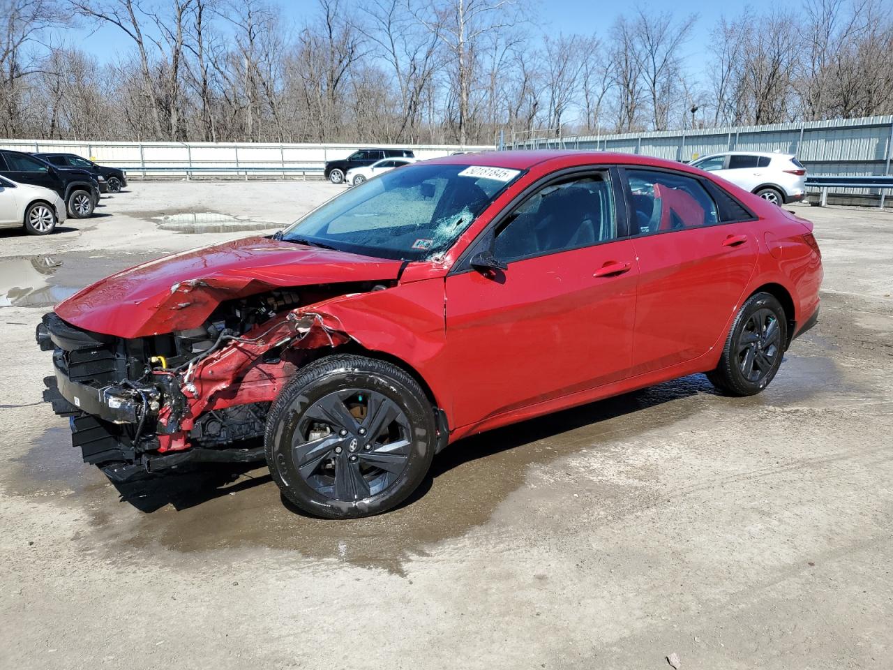 2022 HYUNDAI ELANTRA SEL VIN:KMHLM4AG8NU332901